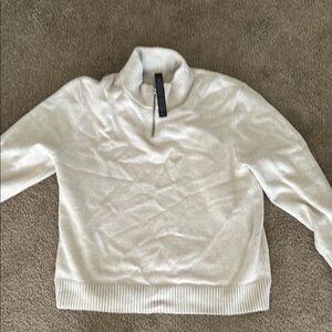 Elegant Cream Women's Sweater